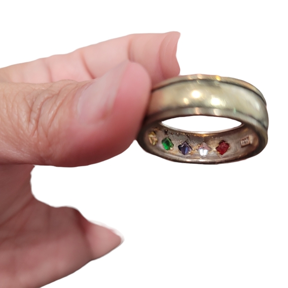 Mens gemstone ring Size 12 - Picture 4 of 4